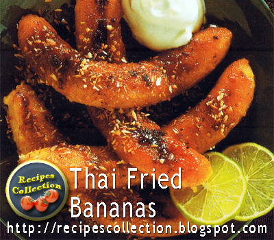 Recipes for fried bananas