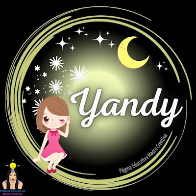 Solapín Nombre Yandy para imprimir descargar gratis