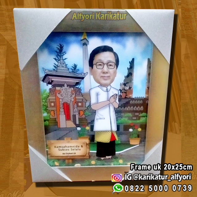 Karikatur Bingkai Frame 10R