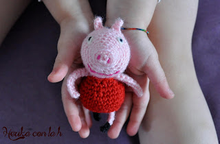 Herika con la h - Amigurumi Peppa Pig uncinetto