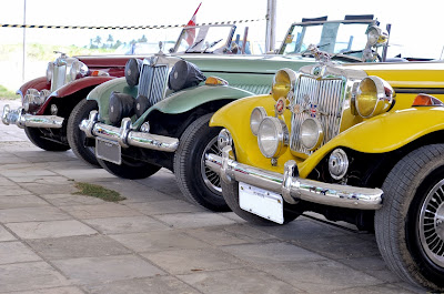 Pela primeira vez um evento de carros antigos no estado consegue reunir 13 MPs.