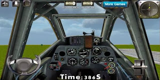 Helicopter 3D flight simulator