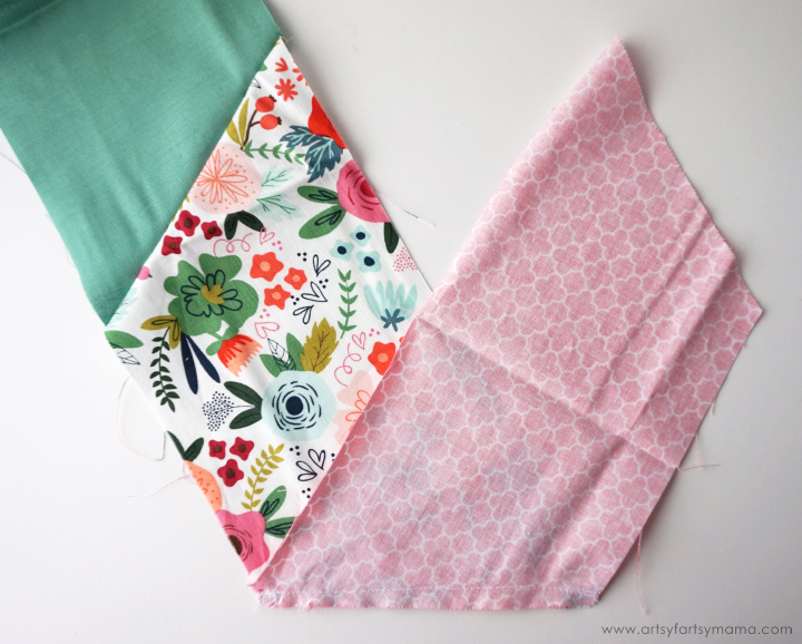 Creating a Half Hexi Quilt is easy when you use the Cricut Maker machine! #CricutMade