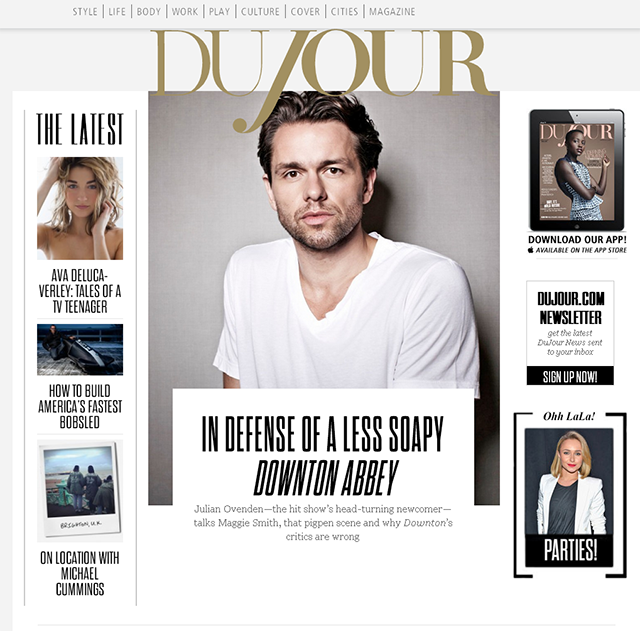 AUDREY TRITTO PUBLISHED ON DUJOUR MAGAZINE - WE ARE IN AMERICA !!!!!!YEAHHH !!!!!!