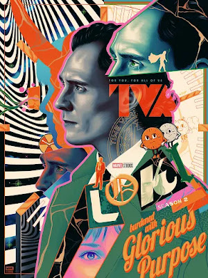 Loki Season 2 Print by Doaly x Bottleneck Gallery x Marvel Studios