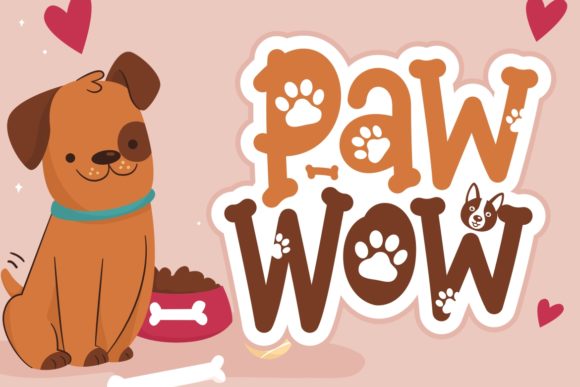 Download Paw Wow Font - Display Fonts