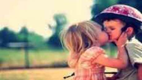 Kiss the child from the mouth and homosexuality