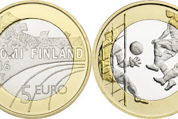 Finland 5 euro 2016 - Sports: Football