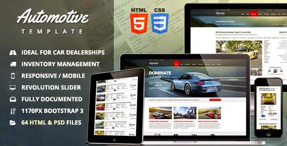 Automotive Car Dealership & Business HTML Template