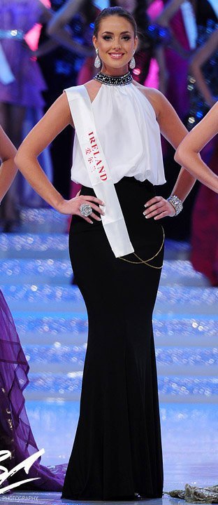 Miss Ireland Emma Waldron When you imagine the Miss World contest 