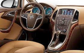 Interior View of 2014 Buick Verano