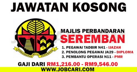kerja kosong di negeri sembilan 2016