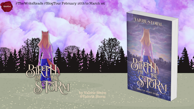 Birth of the Storm by Valerie Storm tour banner
