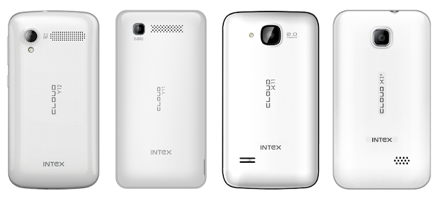 Intex Cloud smartphones