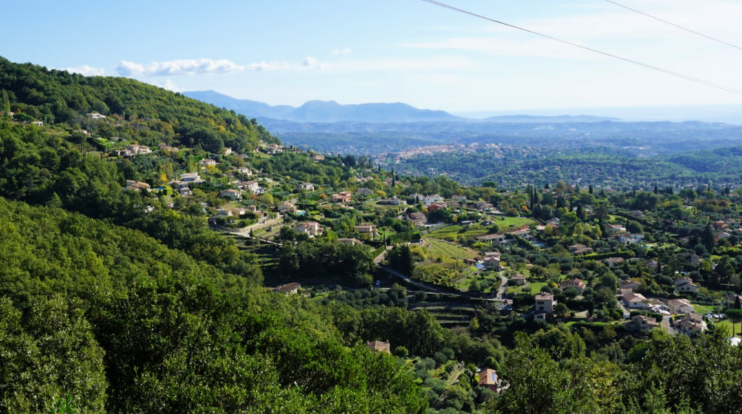 View from Route du Caïre