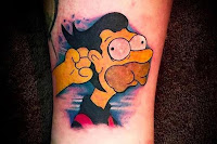 Tatuajes de The Simpsons