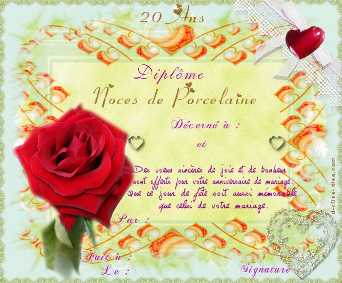 carte virtuelle gratuite anniversaire mariage