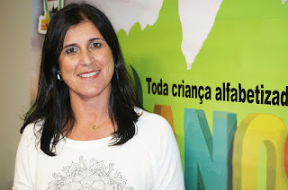 A coordenadora do PNAIC, Cristina Esteves, lembrou a importância do programa