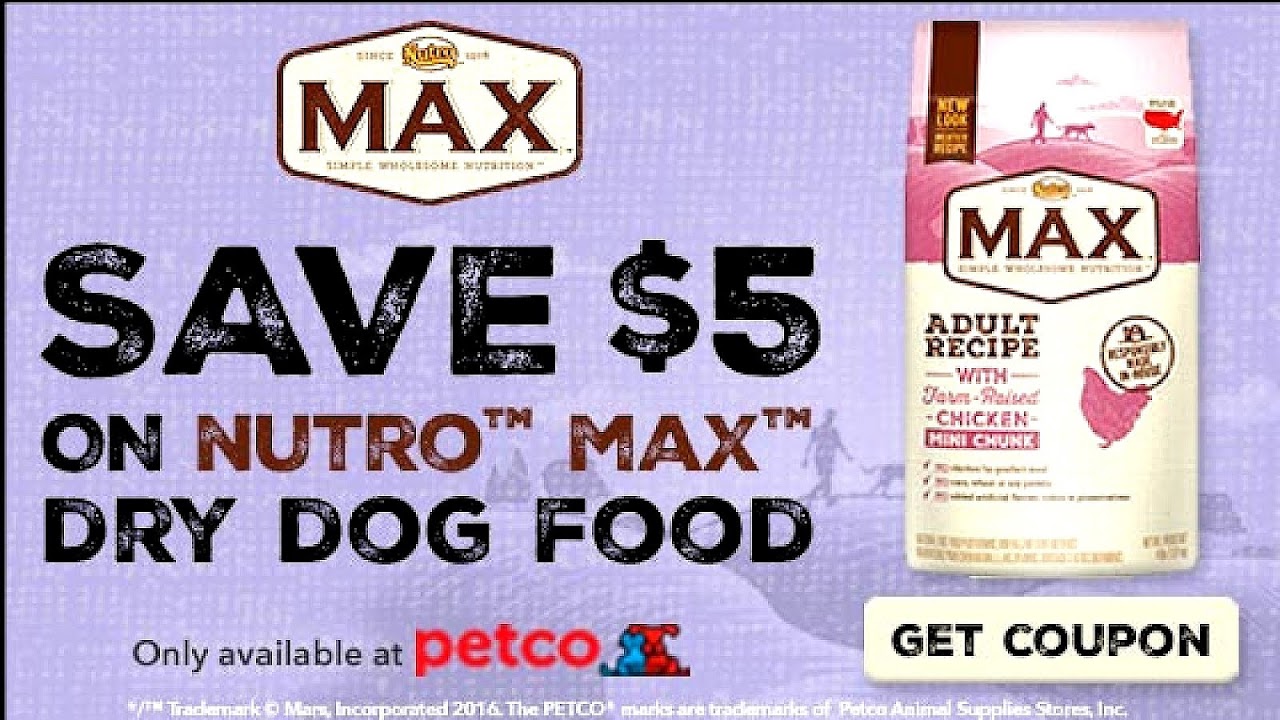 Max Dog Food Coupons