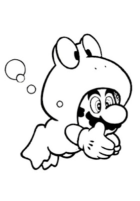 Desenhos do Super Mario para colorir