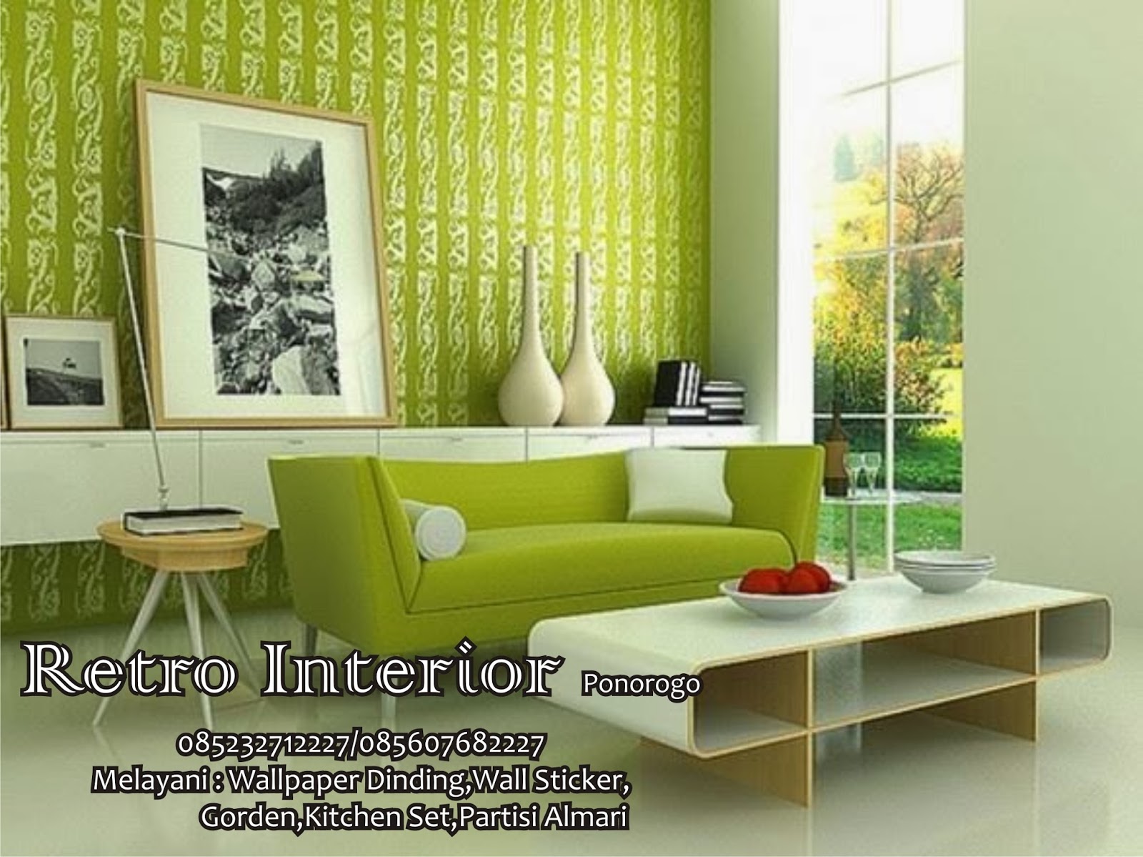 TOKO WALLPAPER DINDING MADIUN 085232712227 085607682227