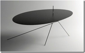 Chiuet Table - table acier