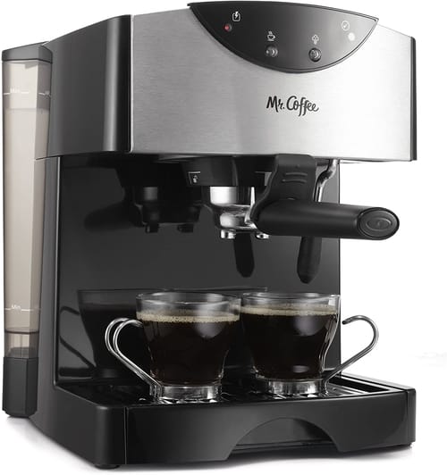 Mr. Coffee ECMP50-RB Dual Shot Espresso Machine