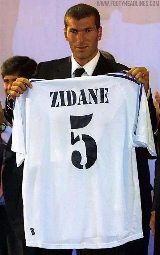 Bellingham Chooses Zidane's Number 5 Shirt at Real Madrid - Footy