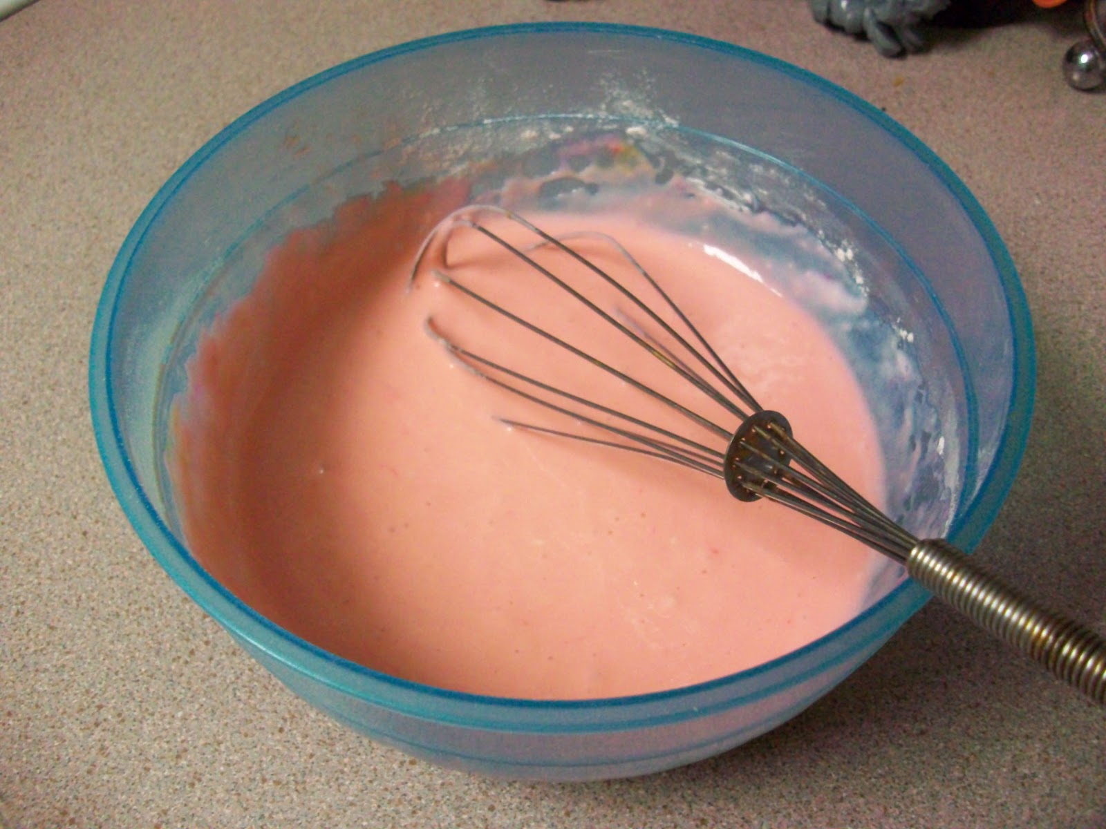 pancake Pancakes! self  Pink with rising Shortcut flour to how Kitchen: make batter