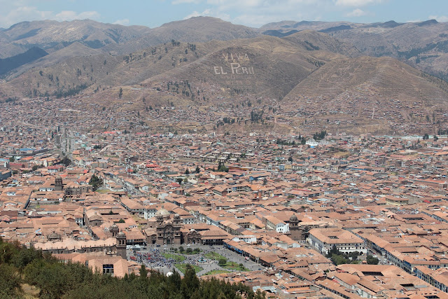 Cuzco vu du Sacsayhuaman