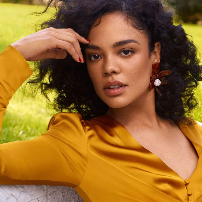 Tessa Thompson on Marie Claire : 雷神ヘムジーと再々共演した「メン・イン・ブラック : インターナショナル」の全米公開が目前のテッサ・トンプソンが、マリ・クレール に登場 ! !