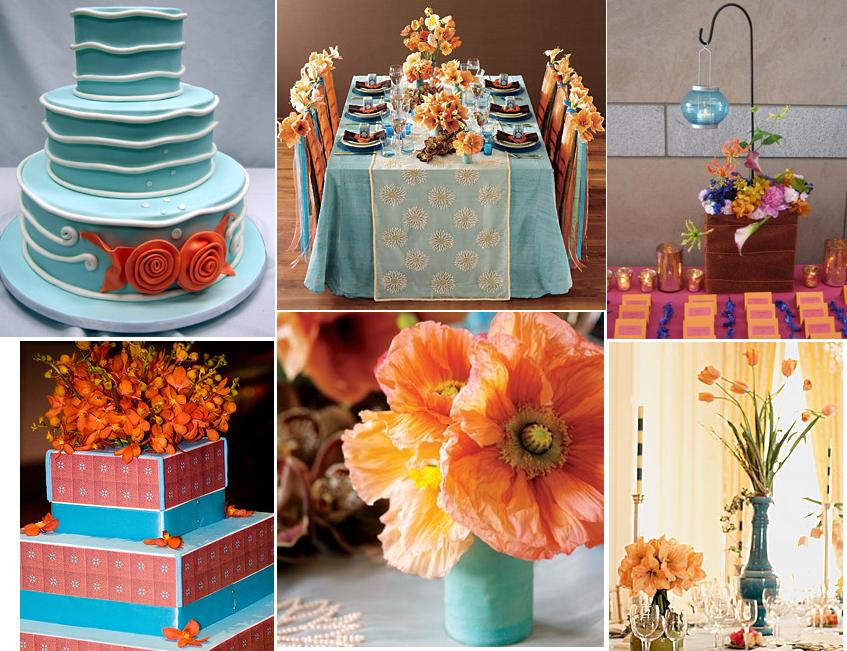 Turquoise Wedding Decor By Vee Marie 