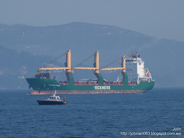 rickmers tianjin, cargo ship, carga general