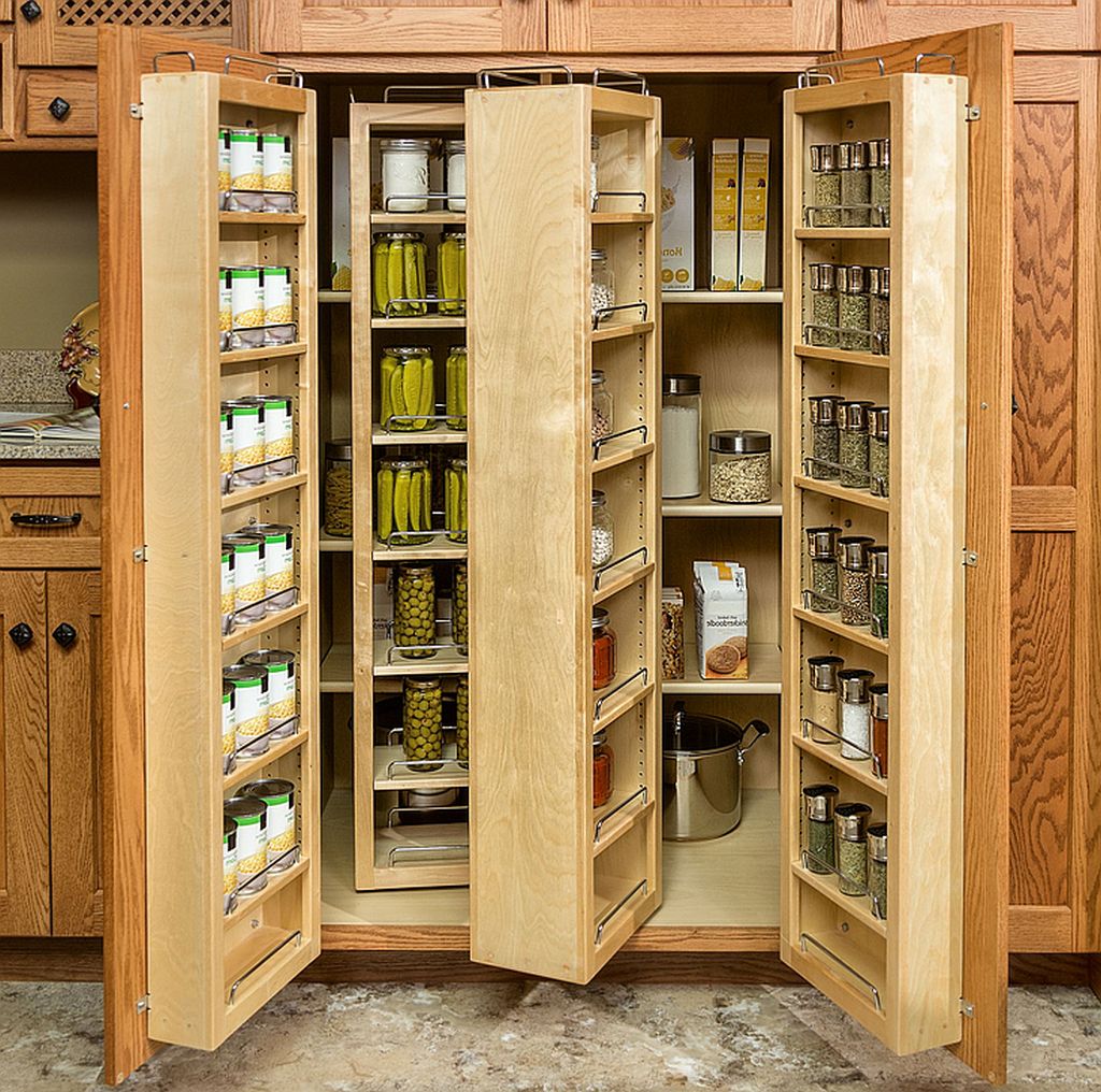 Wood Storage Cabinets With Doors and Shelves ...