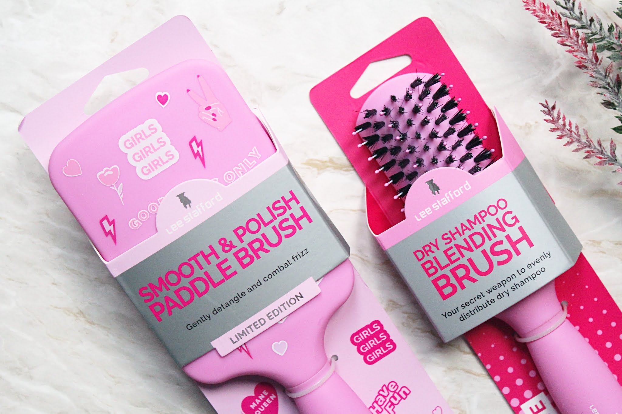 Lee Stafford NEW Hair Brushes Review