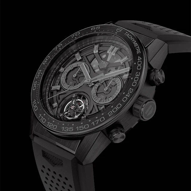 TAG Heuer Carrera Heuer-02T Black Phantom Mechanical Automatic Watch