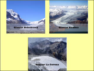 Ejemplos de glaciares alpinos