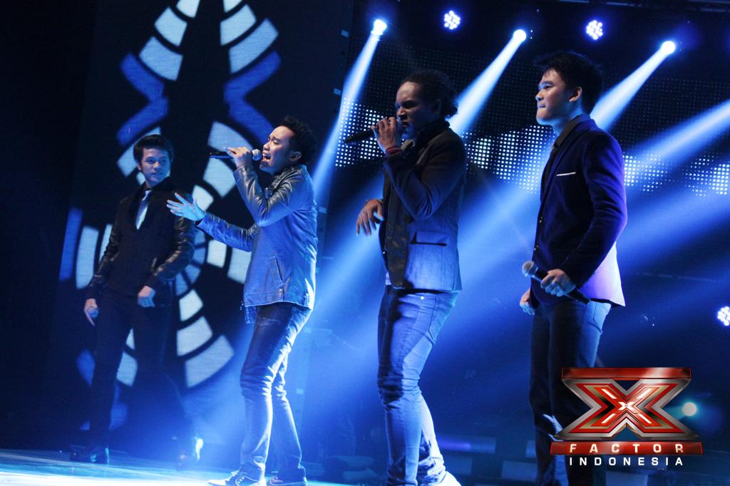 Nu Demension - Killer Queen (Queen) - X FACTOR INDONESIA 29 MARET 2013