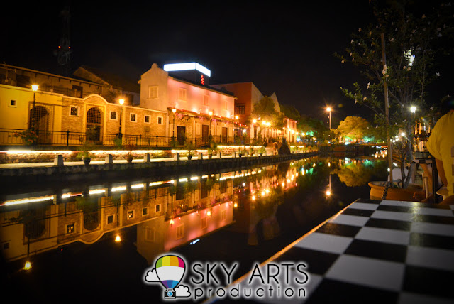 Melaka River Night Scenery