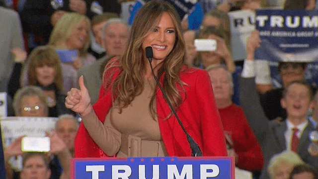 Melania Trump as Cover girl