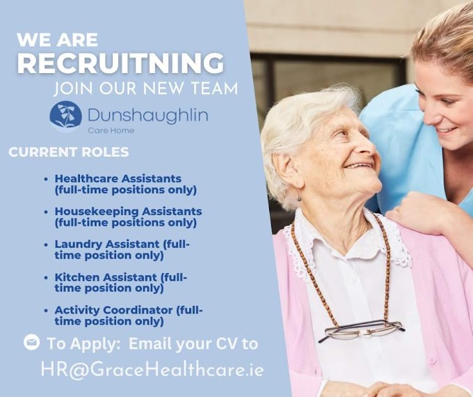 Recruiting in Dunshaughlin Care Home