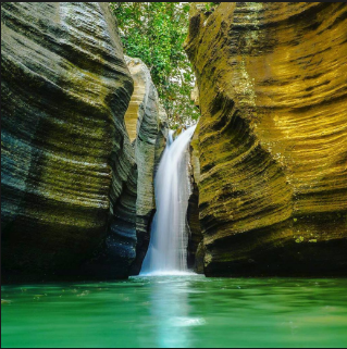 Rute Air Terjun Luweng Sampang Klaten