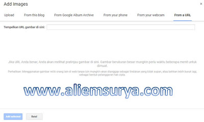 cara memasukkan gambar dari Google Drive