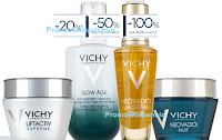 Logo Vichy : - 20%, -50%, -100% = scegli tu lo sconto