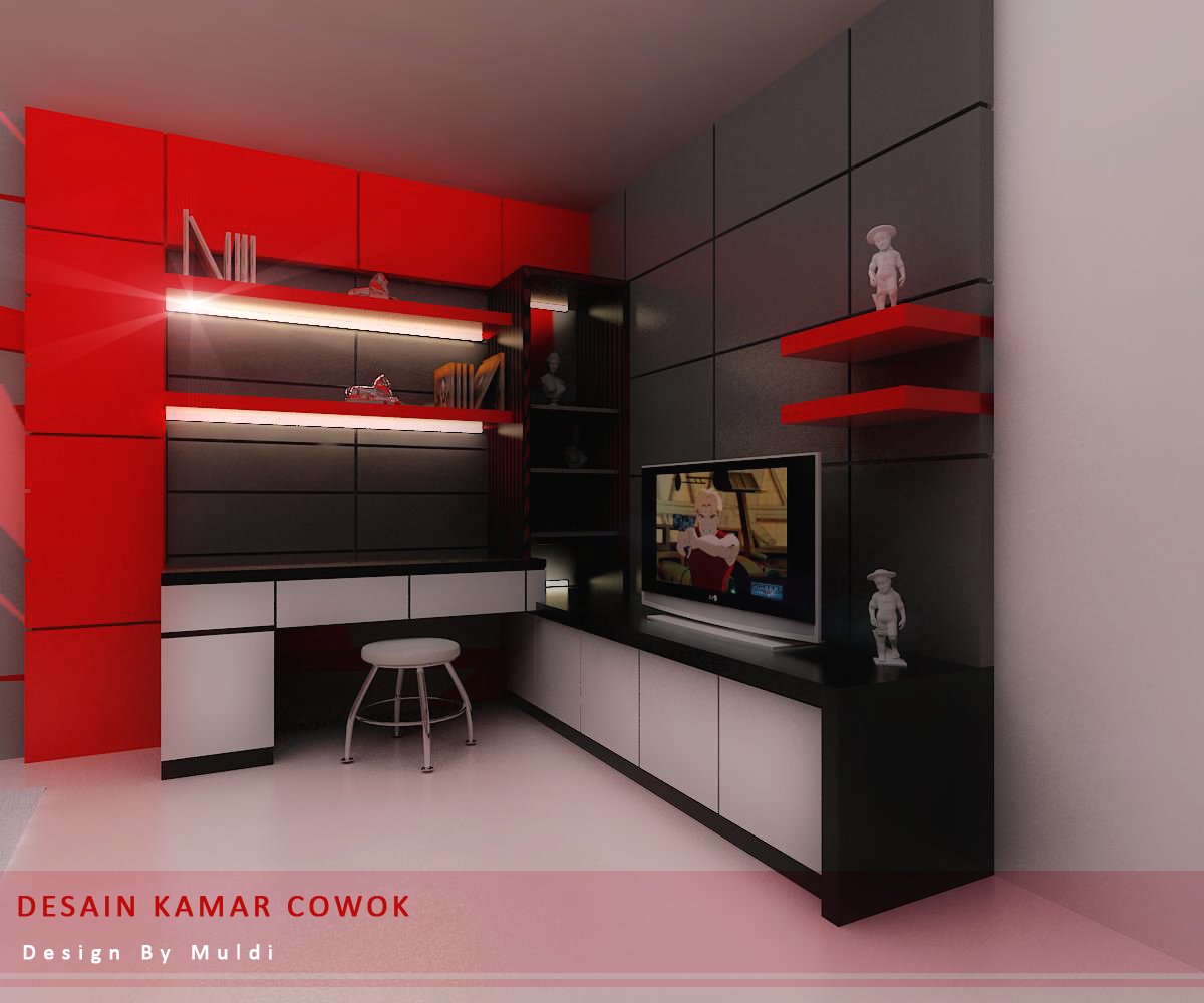  Desain Kamar Cowok