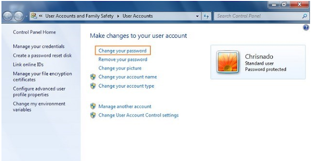 Cara Mengganti Password Komputer di Windows 7