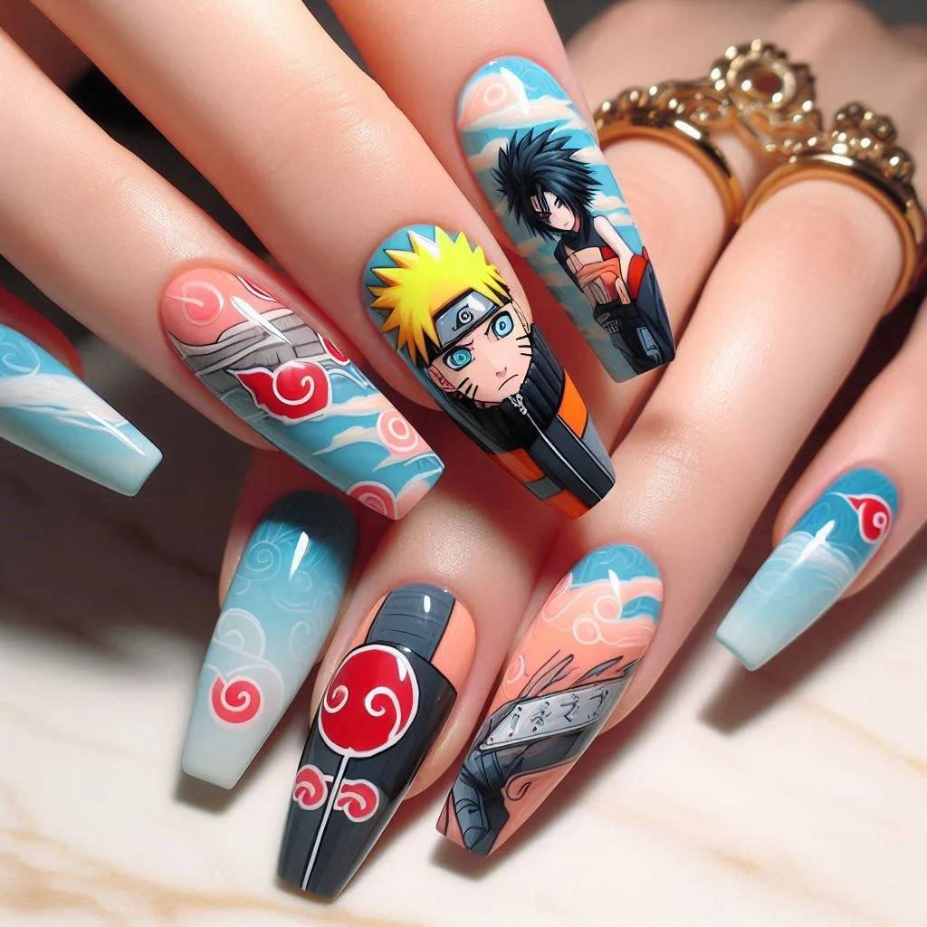 Anime Nail Designs