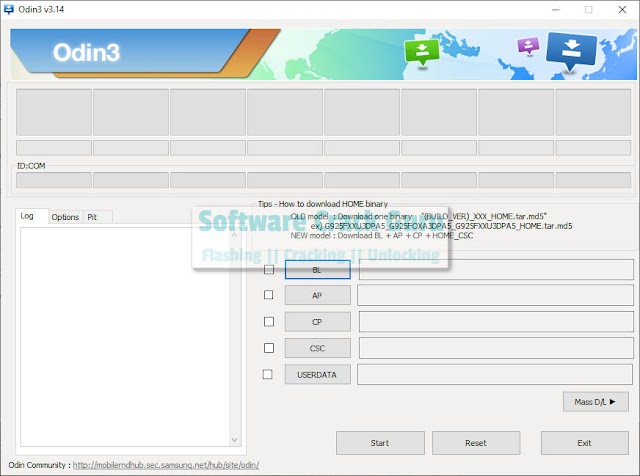 Odin3 v3.14.1 Latest Update Free Download (Samsung Mobile Flashing)