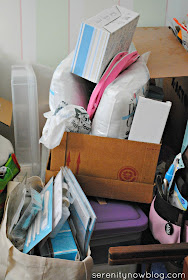 Craft Supply Chaos (The Original ScrapBox to the Rescue!) at Serenity Now