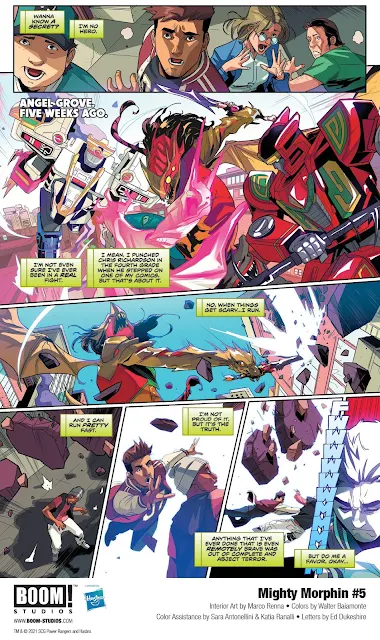 Comic Book Preview - Mighty Morphin #5